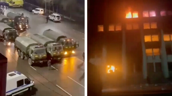 Noodtoestand in Kazachstan: tientallen demonstranten doodgeschoten door politie na bestormen overheidsgebouwen