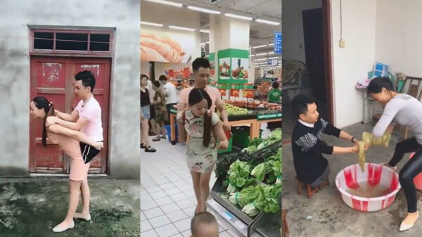 Stelletje krijgt samen alles voor elkaar want ze zijn letterlijk drie handen op één buik