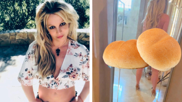 Britney besluit haar kadetjes maar weer eens met de wereld te delen