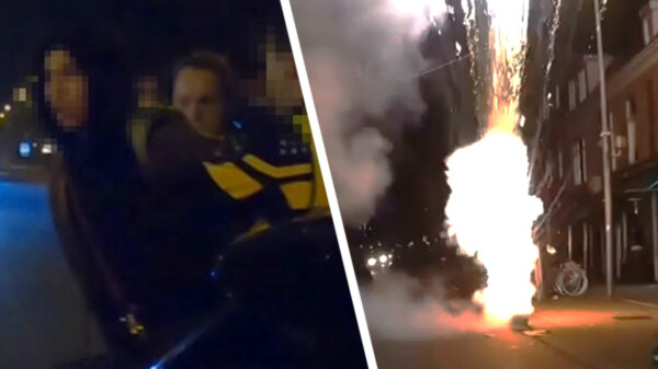 Scooterboys zonder licht slaan op de vlucht voor politie tijdens oud & nieuw in Utrecht