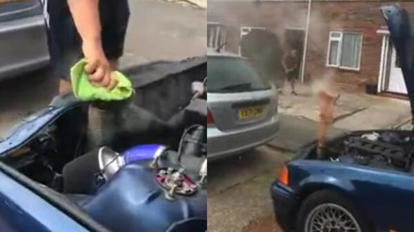 Ook auto's kunnen blijkbaar stevig aan de schijt raken