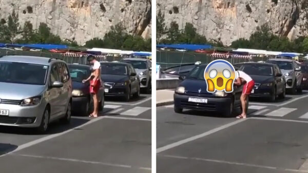 Ondertussen in de file: inkakken is bijpakken