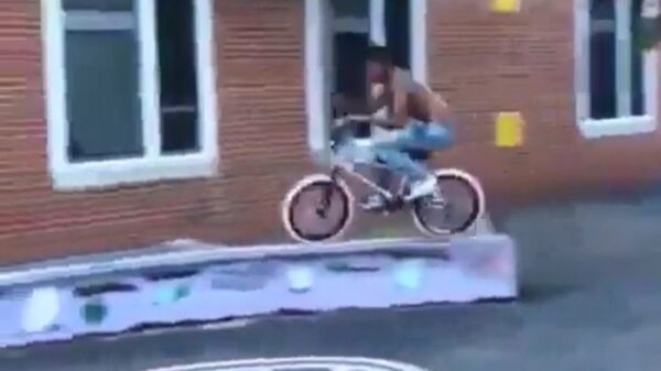 BMX'er heeft waarschijnlijk nog wel een aantal dagen koppijn