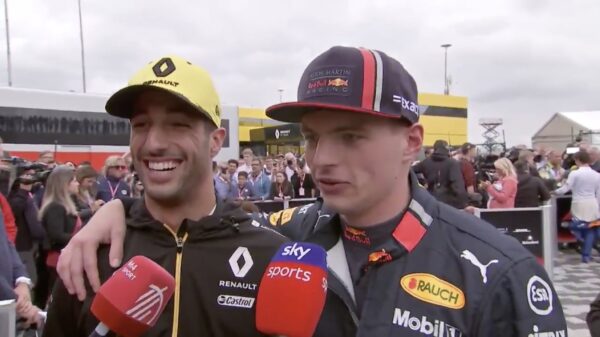 De bromance tussen Max Verstappen en Daniel Ricciardo bloeit weer helemaal op