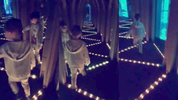 Rennen in een spiegeldoolhof is een garantie voor stevige hoofdpijn