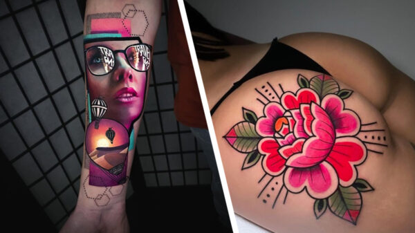 Liefhebbers van tatoeages komen weer volledig aan hun trekken (242)