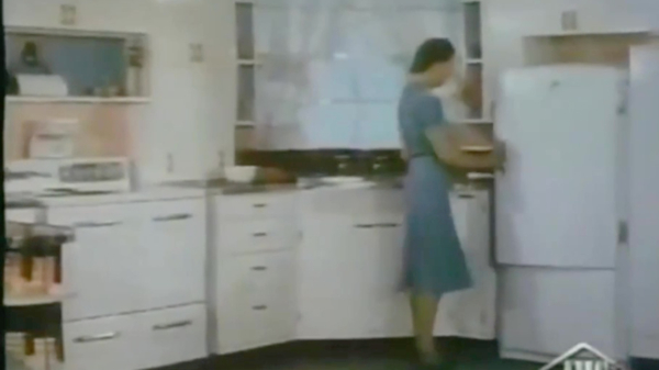 Zo dachten mensen in 1950 dat de keuken van de toekomst eruit zou zien