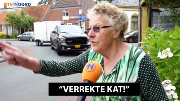 Chaos in Onderdendam door afgesloten wegen; mevrouw Gerda vertelt!