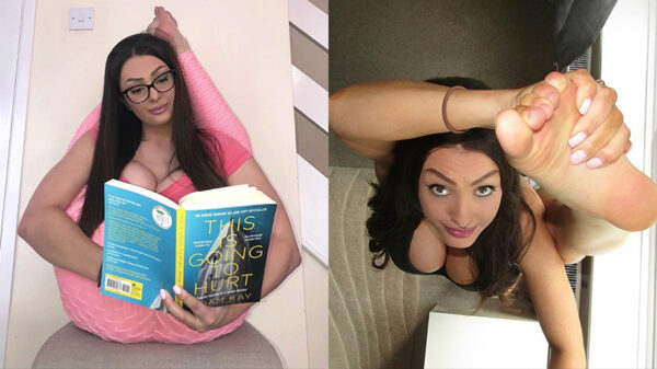 Gymnast Leah Jacobs is zo godsgruwelijk lenig dat het lijkt alsof ze van rubber is