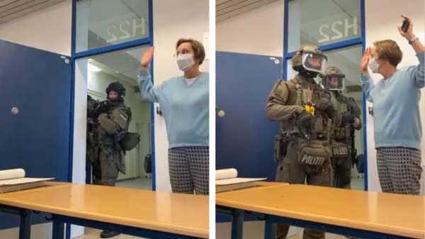 Bizarre beelden uit een Duits klaslokaal na de fatale schietpartij in Heidelberg