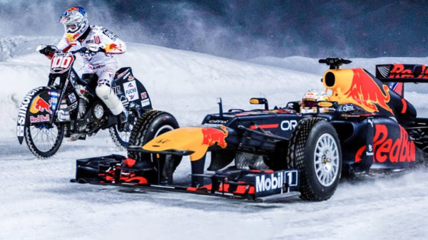 Max Verstappen knalt met F1-auto door de sneeuw en Netflix dropt releasedatum Drive to Survive seizoen 4