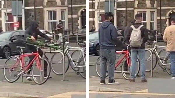 Amateuristische fietsendief wordt door alles en iedereen uitgelachen