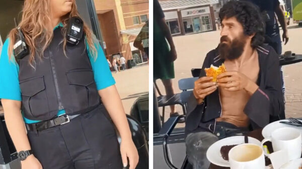 Medewerker van Starbucks schopt dakloze man van terras ondanks dat er gewoon is betaald