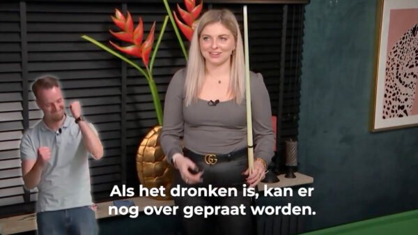 Hoppa, man heeft meteen vrijbrief om dronken vreemd te gaan bij deze dame