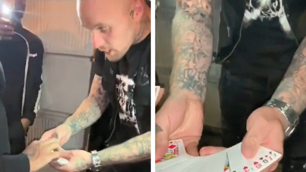 Hans Kladblok heeft een geinig goocheltrucje in petto