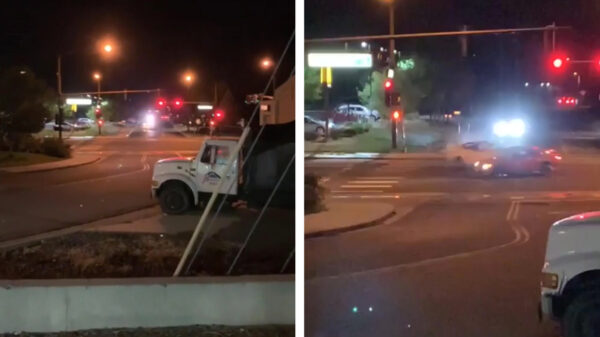 Dankzij deze klapper kwam de achtervolging al snel ten einde