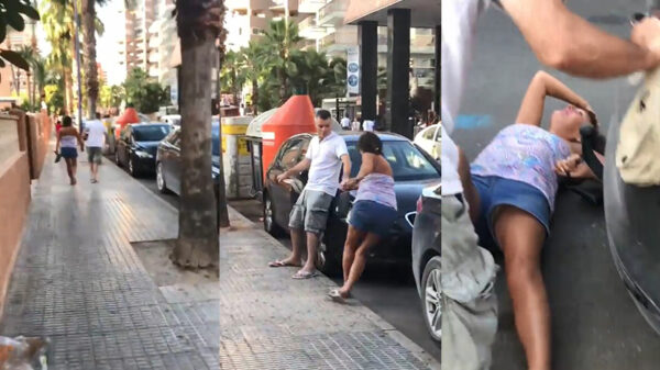 Dronken Britse vrouw heeft morgenvroeg waarschijnlijk knallende koppijn