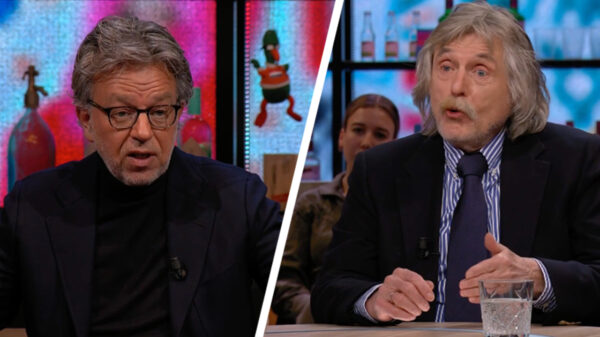 Johan Derksen clasht met Yves Gijrath in VI Vandaag: "schande dat je hier zo zit te reutelen"