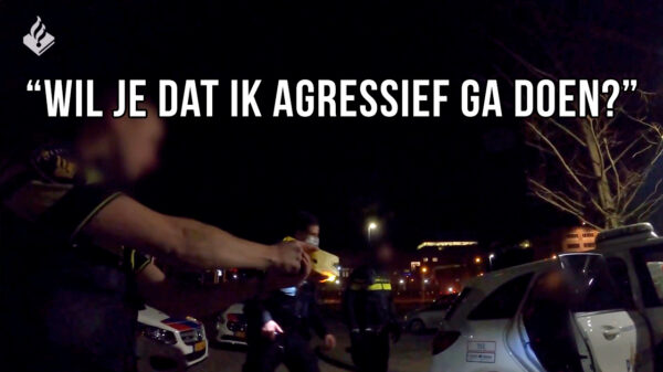 Stoere drankrijder wordt met taser aangehouden en krijgt lading pepperspray in z'n mik