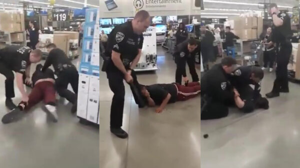 Wie niet naar de Amerikaanse politie luistert krijgt een bak geweld voor zijn kiezen