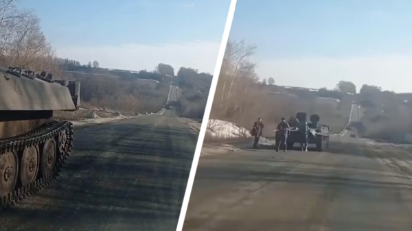 LOL-momentje: Russische soldaten gestrand langs de weg zonder benzine en eten