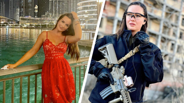 Voormalig "Miss Grand Ukraine" pakt nu zelf de wapens op en waarschuwt Rusland: "We shoot to kill"