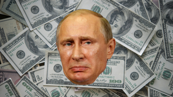Steenrijke zakenman zet 1 miljoen dollar op het hoofd van Vladimir Poetin
