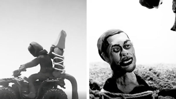 Ophef: Kanye West begraaft nieuwe vriend Kim Kardashian levend in videoclip