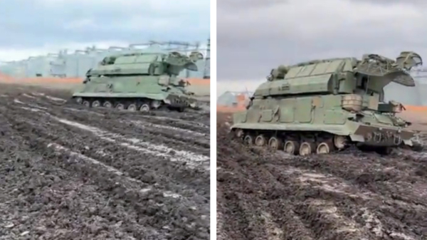 Miskoopje? Tor M1 Air Defense System van 25 miljoen kan niet tegen een beetje Oekraïense modder
