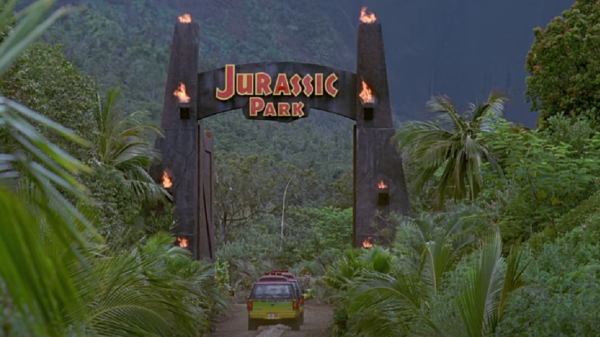 Deense filmliefhebber bezoekt de sets waar Jurassic Park (1993) gefilmd werd