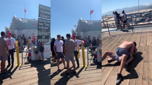 Dit is het meest gaye protest tegen Jezusgekkies aller tijden