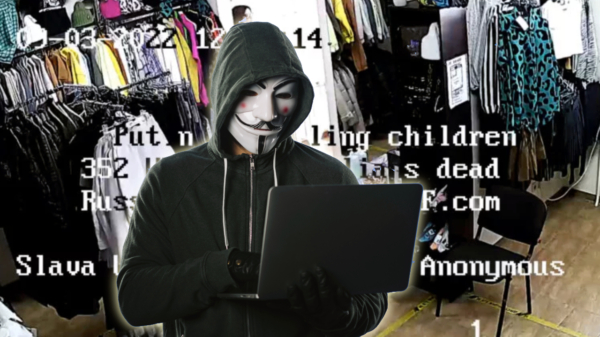 Anonymous lijkt niet te stoppen en voorziet 400 Russische beveiligingscamera's van de harde waarheid