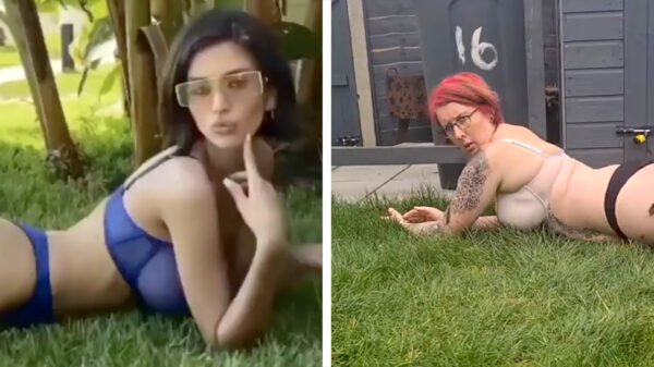 Buurvrouw Jannie ervaart de nodige struggles bij het imiteren van een influencer