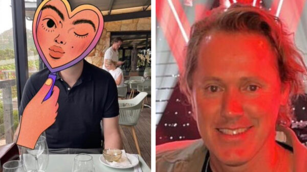 The Voice of Holland-viespeuk Jeroen Rietbergen met twee vrouwen gespot in Zuid-Afrika