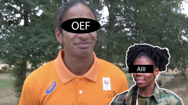 Topatlete Madiea Ghafoor klust wat bij en stopt 13 kilo crystal meth en 34 kilo xtc in haar kofferbak