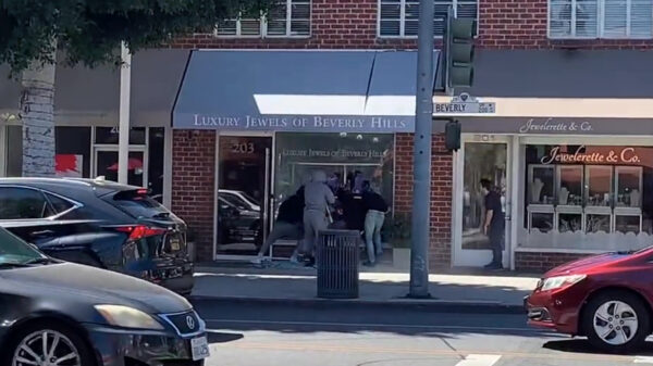 Gone in 6 seconds: juwelendieven doen smash 'n grab ter waarde van 5 miljoen dollar