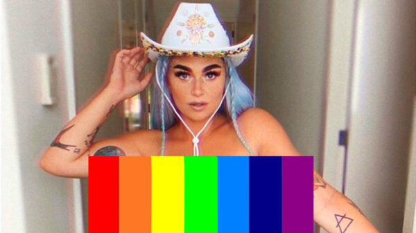 Roxeanna Hazes showt haar niets verhullende pakje voor de Canal Pride