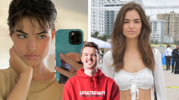 Is model Robin Holzken de nieuwe verovering van snorremans Bram Krikke?