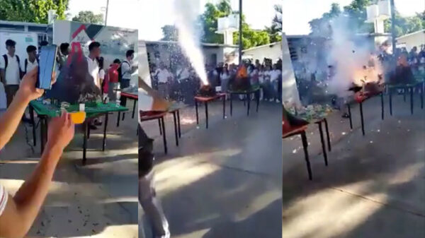 Scholier maakt iets te veel indruk met zijn vulkaanproject