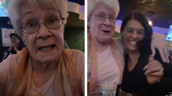 Avondje tanken met oma liep weer gruwelijk uit de hand