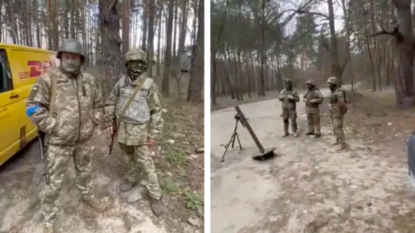 Deze DHL-chauffeur komt je pakketje waarschijnlijk iets later bezorgen