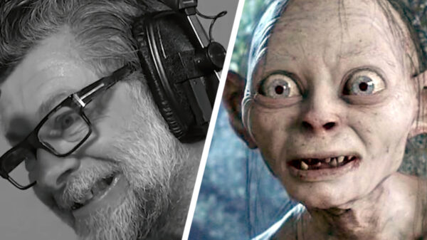 Andy Serkis transformeert in Sméagol tijdens inspreken audioboek