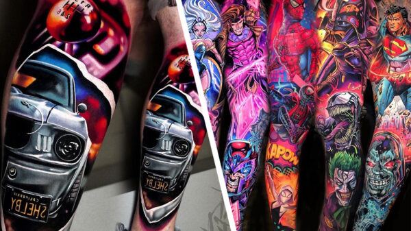 Liefhebbers van tatoeages komen weer volledig aan hun trekken (247)