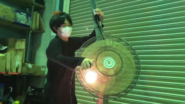 De ventilator, voor als je een echt bijzonder instrument wil bespelen