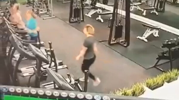 Sophie gaan voor het eerst op de loopband