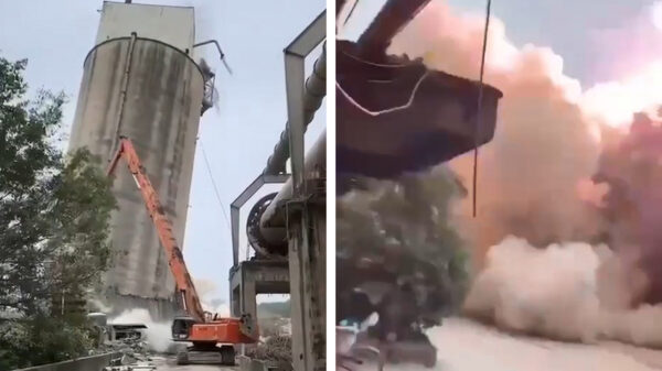 Silo blijkt een taaie tegenstander als ze hem naar de grond willen halen