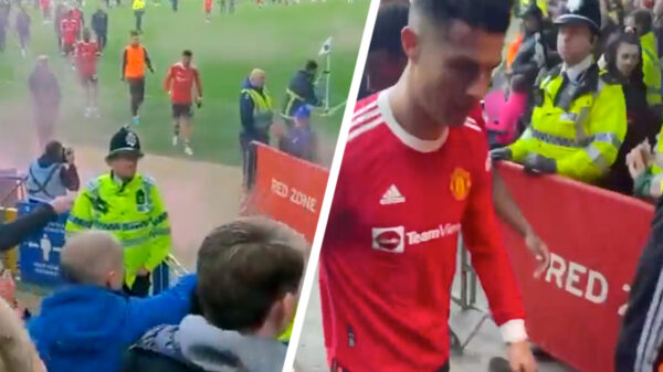 Gefrustreerde Cristiano Ronaldo verwoest telefoon van 14-jarige autistische fan na verlies tegen Everton
