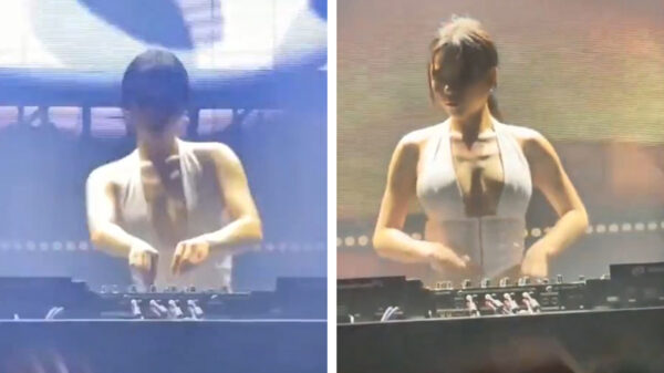 Dj Bounce trekt altijd volle zalen, let the boob drop!