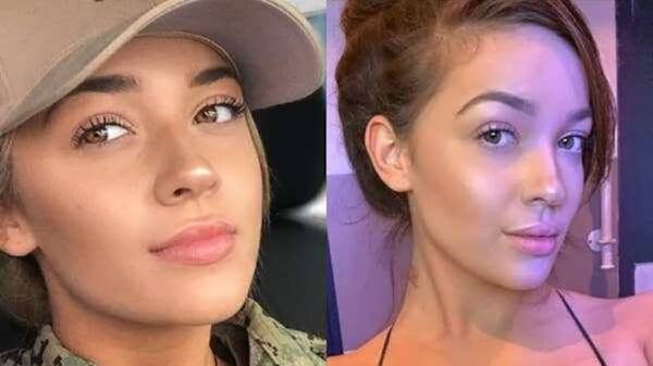 Mooise vrouwen zien er zonder uniform nog steeds prettig uit!