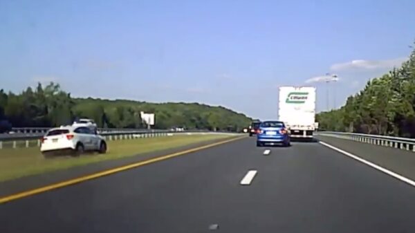 Slingerende zatlap laat zich door niets en niemand tegenhouden